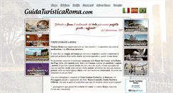Desktop Screenshot of guidaturisticaroma.com